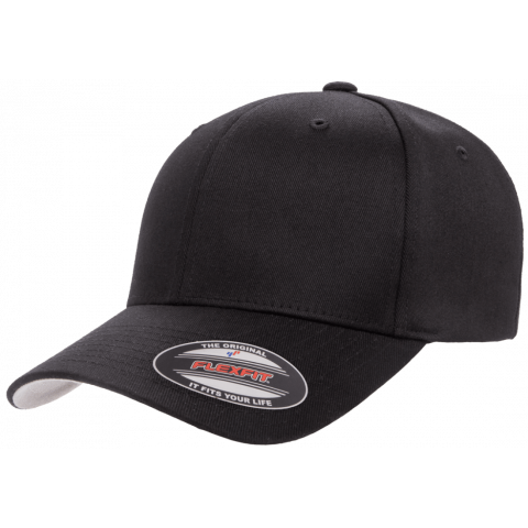 Кепка FlexFit 6277 Wooly Combed Black S/M