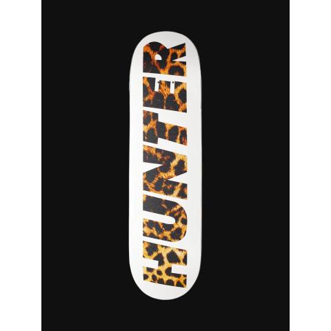 Дека для скейтборда Hunter Leopard White 8.125